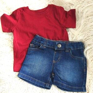 Garanimals Baby Boys  Tshirt and Short Set 12M